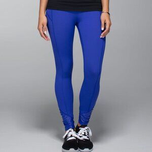 Lululemon Pace Queen Tight Pigment Blue leggings size 4